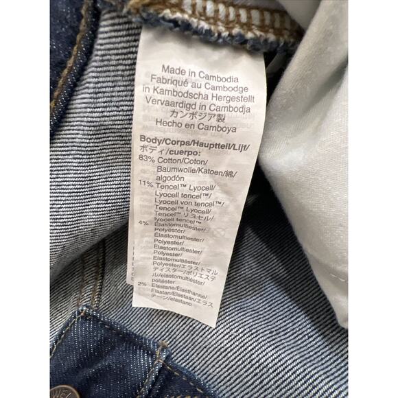 Madewell Size 30 Jeans Curvy High-Rise Skinny Blue EUC - Picture 9 of 10